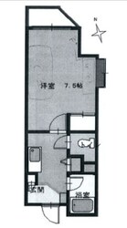 N’sコート139REX新橋の物件間取画像